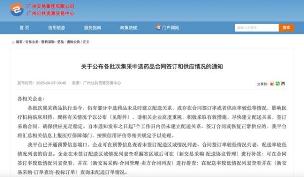 信汇网 集采药品中选后“0”配送，究竟卡在哪？